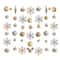 60ct. Holiday Deluxe Shatterproof Christmas Tree Ornament Box Set